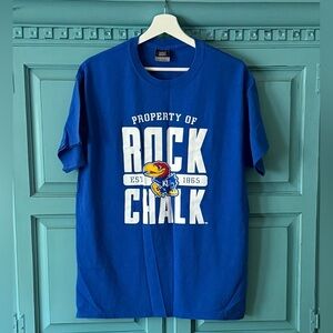 KU Rock Chalk Men's Short Sleeve T-Shirt